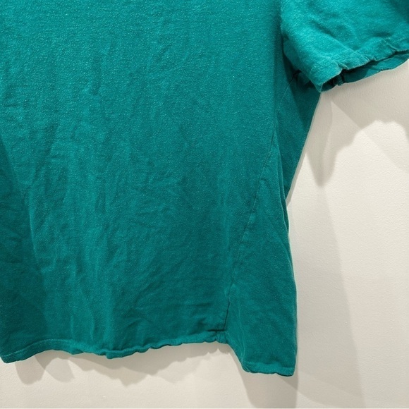 BDG Teal Crewneck Short Sleeve T-Shirt - Picture 4 of 6